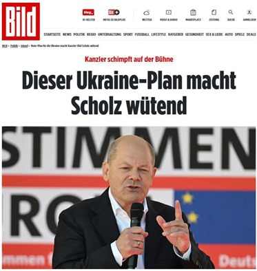 Шольц назвал планы быстрого приёма Украины в НАТО «болтовнёй поджигателей войны»