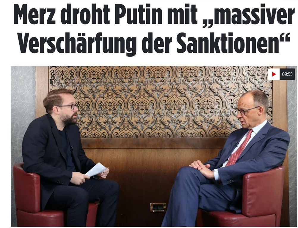 Мерц готов к диалогу с Путиным