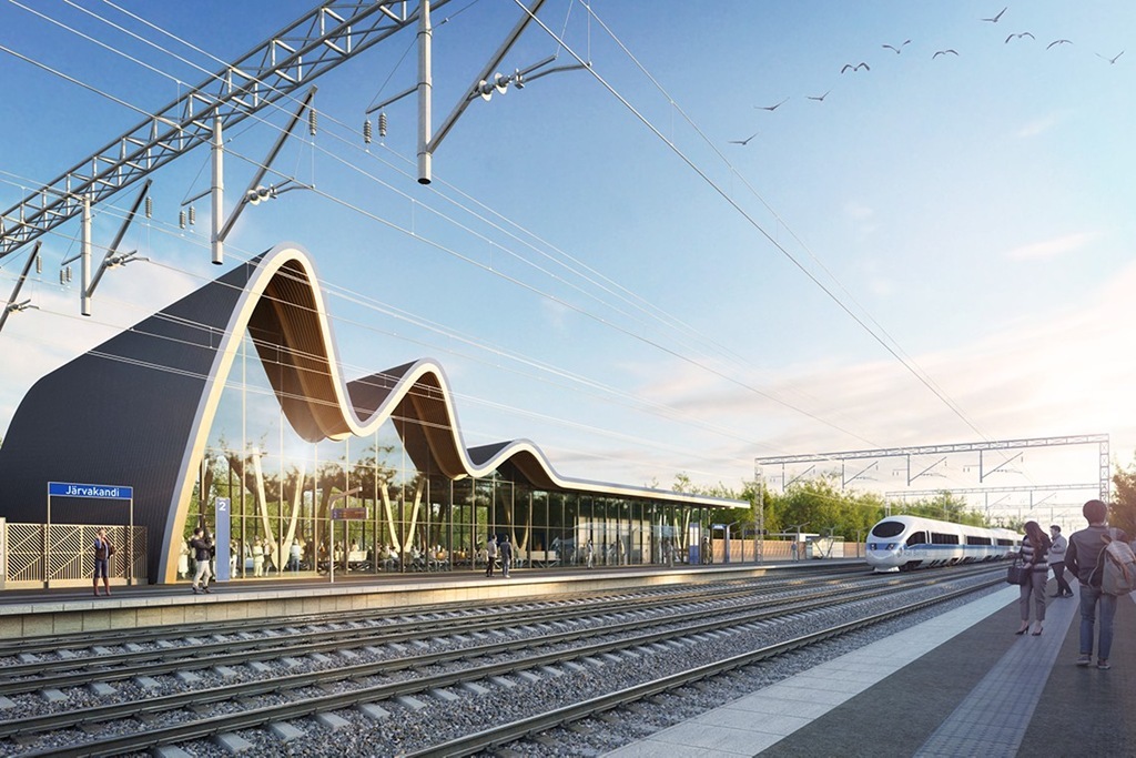 В Латвии стартовало строительство магистрали Rail Baltica