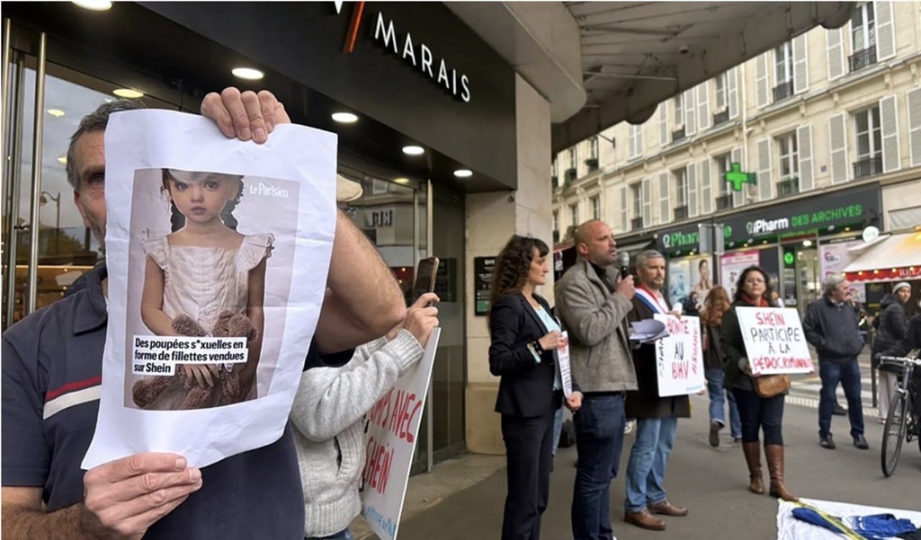 Франция заблокировала Shein из-за секс-кукол с детскими чертами