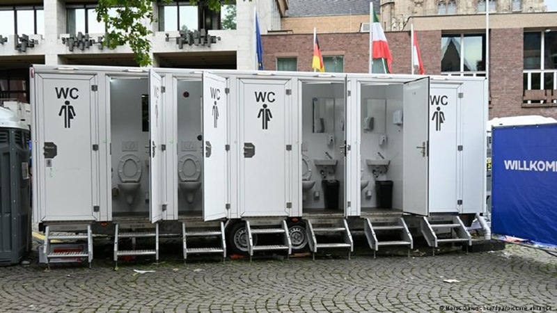 Жители Германии недовольны состоянием общественных туалетов
