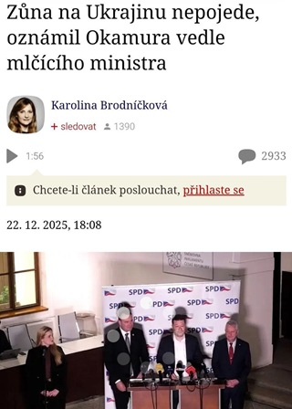 Новый министр обороны Чехии спровоцировал скандал, заявив о поддержке Украины